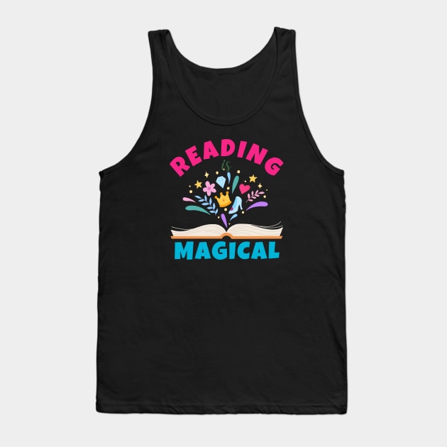 Reading Is Magical Tank Top by ricricswert